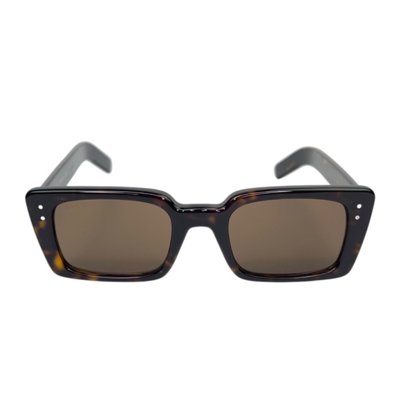 Gucci Women Sunglasses GG0539S 003 Tortoise Brown Havana Frame Brown Lens Italy - Picture 1 of 17